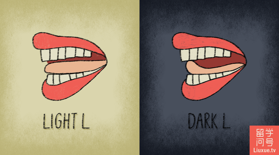 Light L vs Dark L发音对比