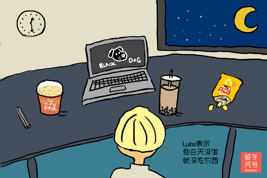 留学生的日常生活状态