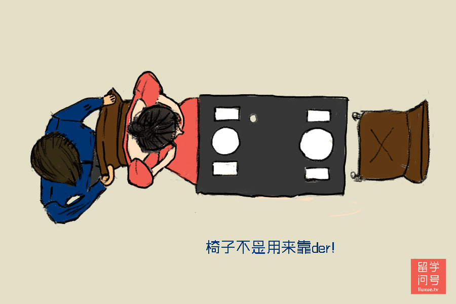 正确坐姿